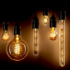 LED Bulb Goldline Tubular 3W E27 set of 4