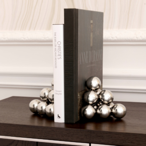 Держатели для книг Carioca set of 2 polished stainless steel 113730
