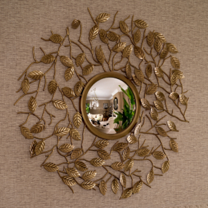 Зеркало Fiona vintage brass finish 113855