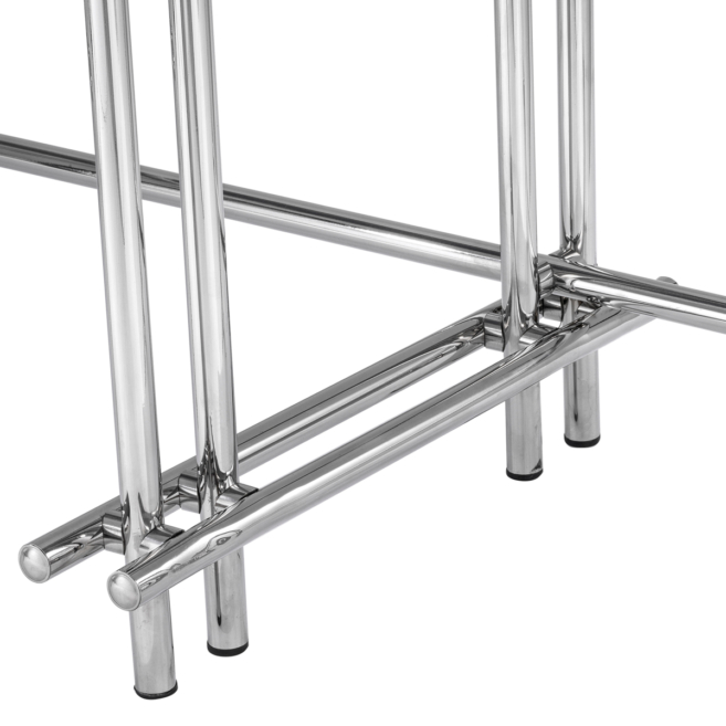 Консольный стол Quinn polished stainless steel 114804