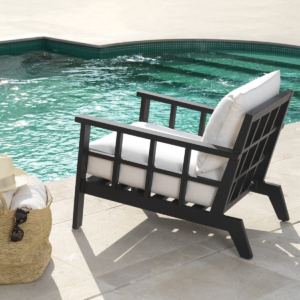 Кресло CHAIR CAP-FERRAT BLACK FINISH 115002