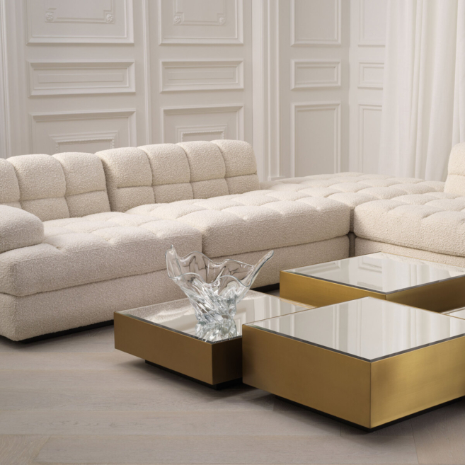 Оттоманка DEAN bouclé cream 115519