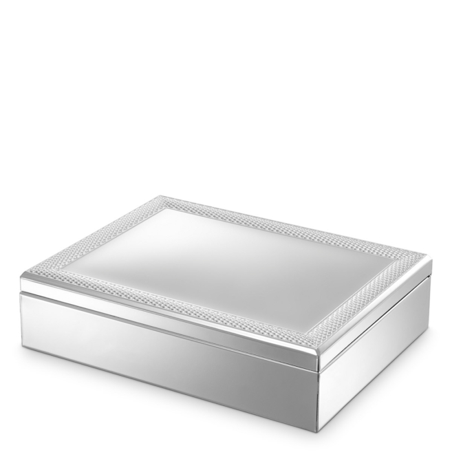 Шкатулка Dario silver finish 115872