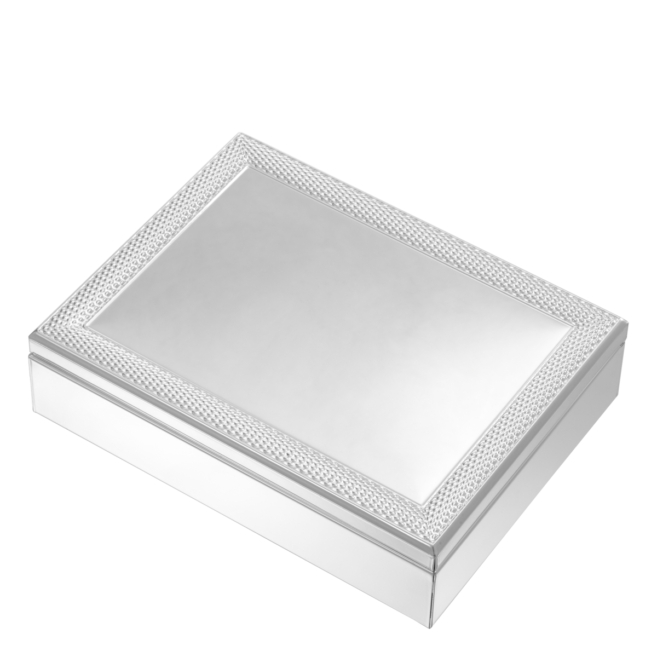 Шкатулка Dario silver finish 115872