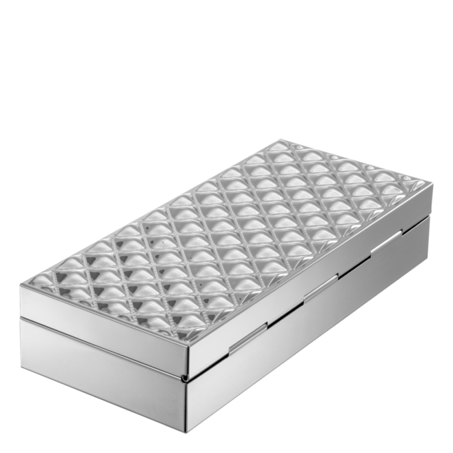 Шкатулка Chaya silver finish 115874