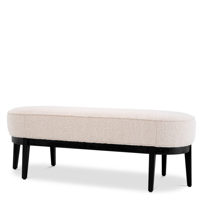 Скамья Jarrett bouclé cream 116230