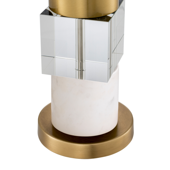 Настольная лампа Cullingham white marble incl shade 116451