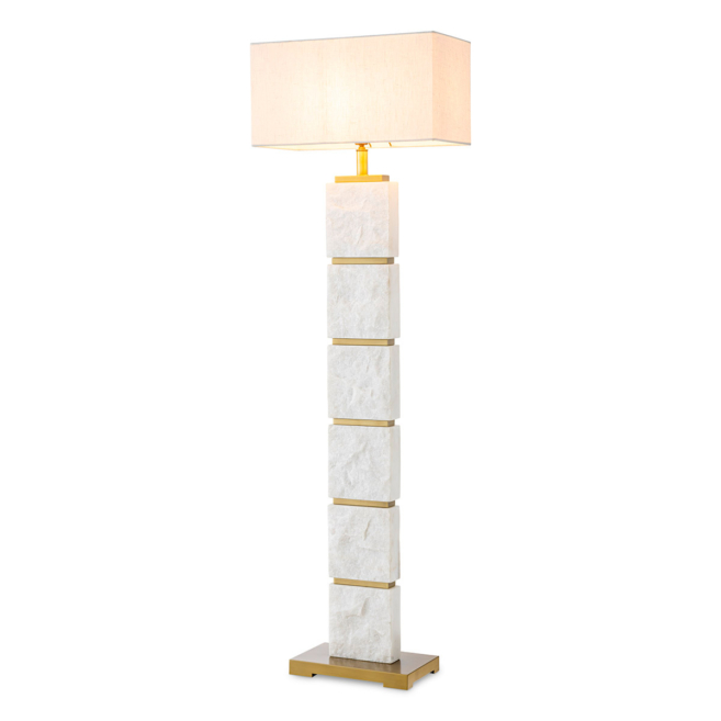 Торшер Newton antique brass finish 116460