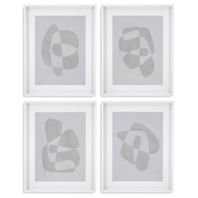 Постер  Soft shape set of 4 ( 4 шт.) 116653