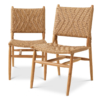 Outdoor Dining Chair Laroc set of 2