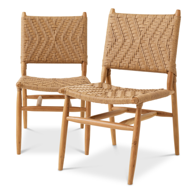 УЛИЧНЫЙ ОБЕДЕННЫЙ СТУЛ LAROC OUTDOOR, НАБОР ИЗ 2 ШТ 117385