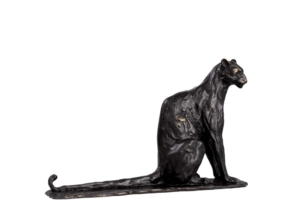 СКУЛЬПТУРА  SITTING PANTHER 116708