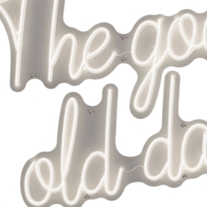 Светильник настенный LED TEXT THE GOOD OLD DAYS 113662