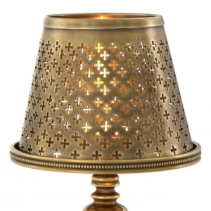 Подсвечник TEALIGHT HOLDER WITH SHADE EVREUX 112472