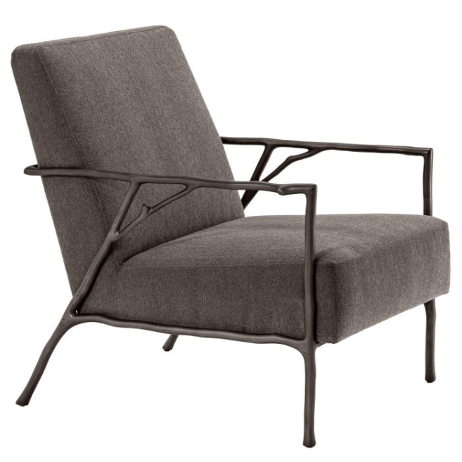 Кресло Antico medium bronze finish abrasia