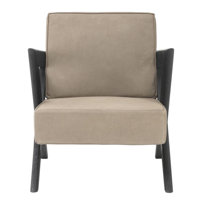 Стул Felippe black oak beige nubuck 114847