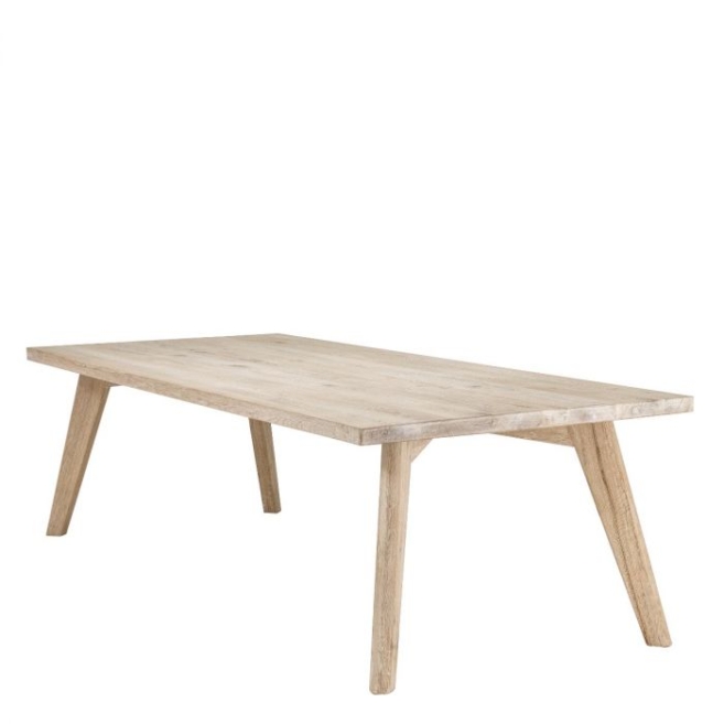 Обеденный стол Biot 280 x 110 cm bleached oak 114854