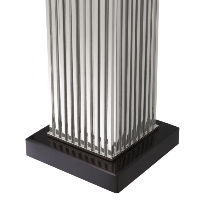 Настольная лампа Viggo nickel finish incl shade 114900