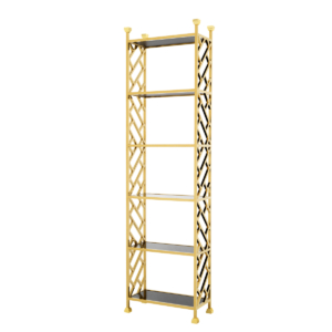 Этажерка Cabinet Skyler gold finish 110068