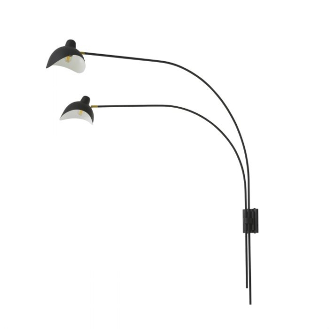 Настенный светильник Mitch black finish 114796