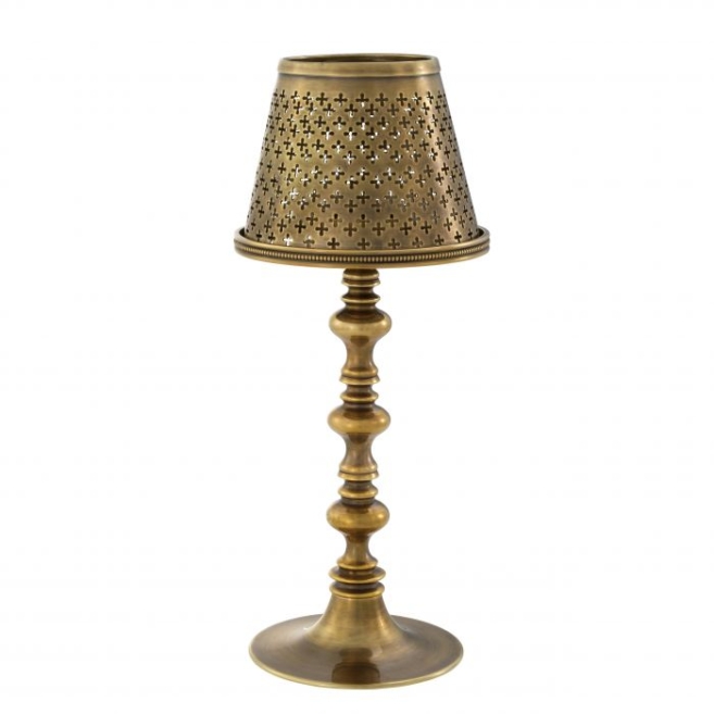 Подсвечник TEALIGHT HOLDER WITH SHADE EVREUX 112472